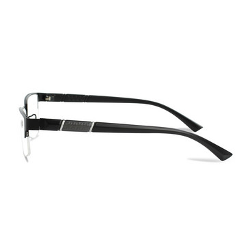 Очила за четене от неръждаема стомана с диоптри Мъжки очила Gafas de Lectura Рамки за далекогледи очила за жени Мъже +1 1,5