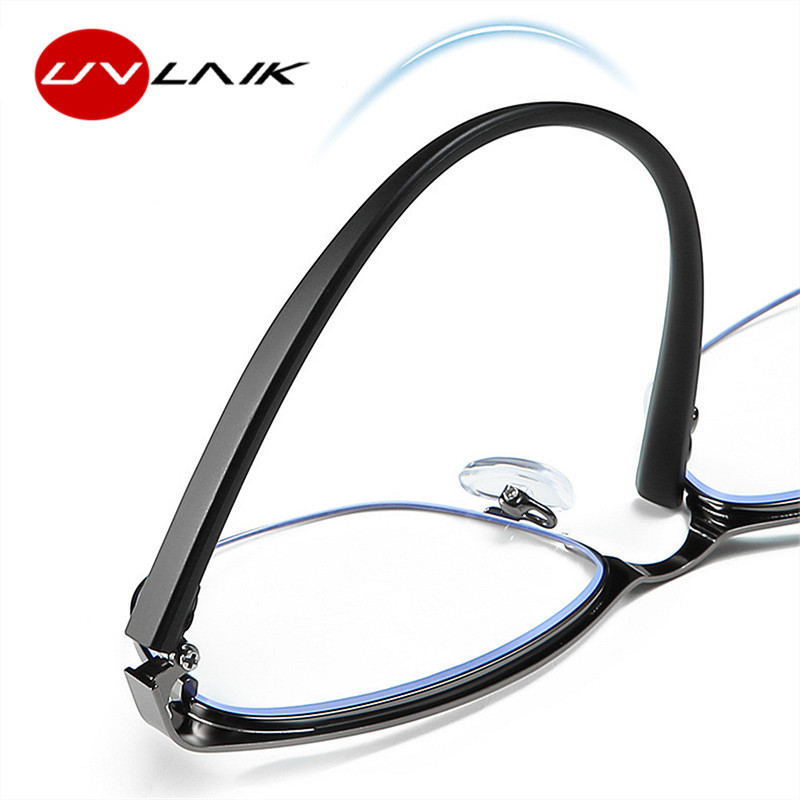 UVLAIK Retro metaliniai katės akių skaitymo akiniai Moteriški presbyopiniai mėlyni šviesą blokuojantys akiniai tėvams Akiniai spyruokliniai vyriai