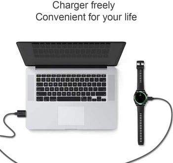 1 м Универсално зарядно устройство за смарт часовник USB кабел за зареждане Cradle Dock Charger за Huawei GT / GT2 / Magic / Dream зарядно за смарт часовник