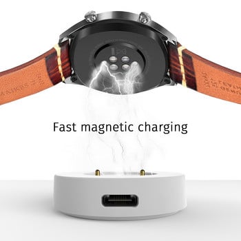1 м Универсално зарядно устройство за смарт часовник USB кабел за зареждане Cradle Dock Charger за Huawei GT / GT2 / Magic / Dream зарядно за смарт часовник