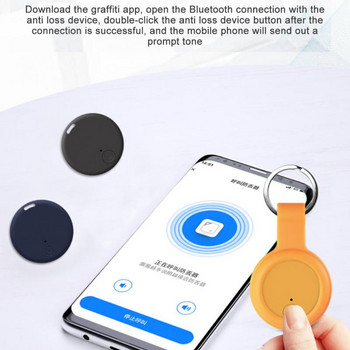Tuya Bluetooth-съвместим Anti-loss Pet Tracker Mini Circular Tracking Device Remote Alarm Retainer APP Smart Life New