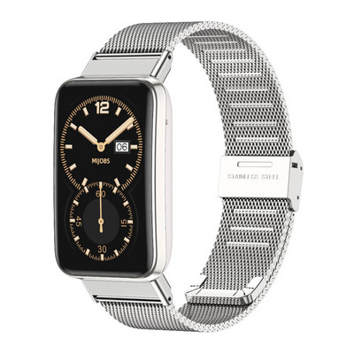 Mijobs for Mi Band 7 Pro szíj karkötő Xiaomi Mi Band 7 Pro rozsdamentes acél óraszíjhoz Cserélhető kiegészítő szíj