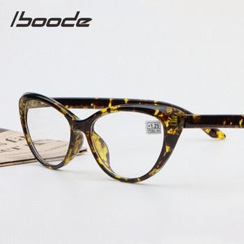 iboode Retro Floral γυαλιά ανάγνωσης ματιών γάτας Γυναικείες άντρες Υπερελαφριά γυαλιά πρεσβυωπίας +1,25 1,5 1,75 2,0 2,25 2,5 2,75 3,0 3,5 4,0
