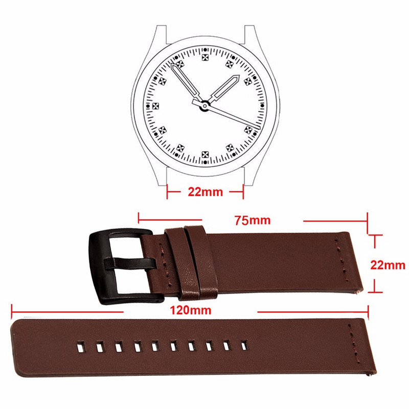 Γνήσιο δερμάτινο λουράκι ρολογιού 20/22 mm για Xiaomi Huami Amazfit GTR 4 47/42 Βραχιόλι Αντικατάστασης βραχιολιού γρήγορης αποδέσμευσης Αξεσουάρ