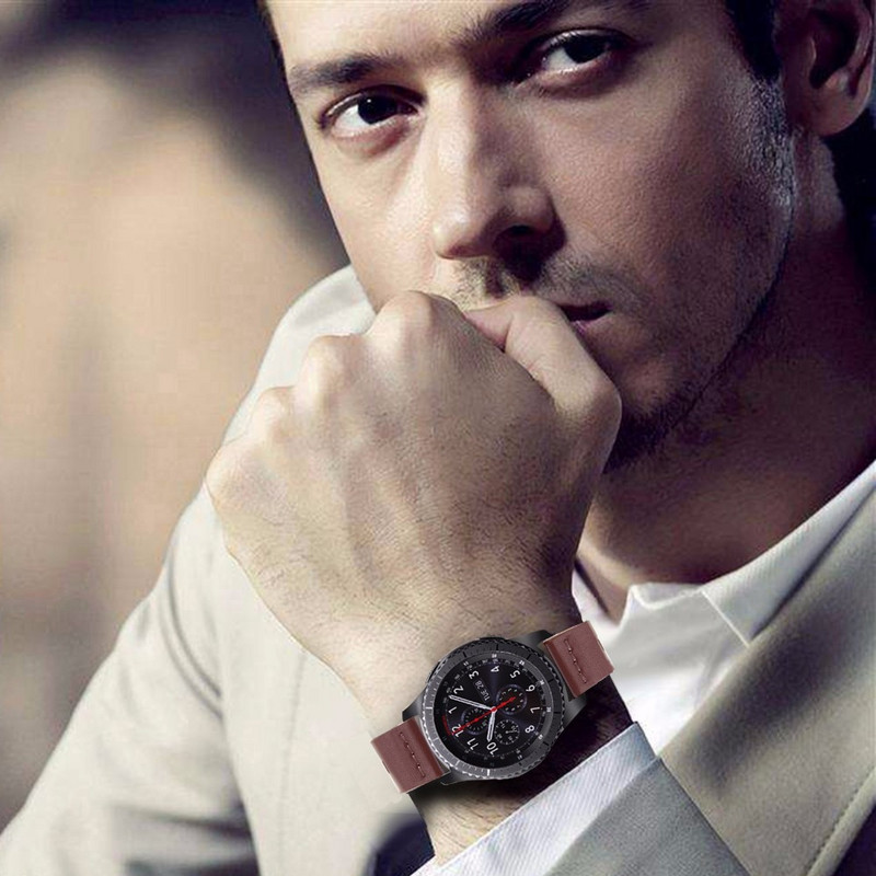 Γνήσιο δερμάτινο λουράκι ρολογιού 20/22 mm για Xiaomi Huami Amazfit GTR 4 47/42 Βραχιόλι Αντικατάστασης βραχιολιού γρήγορης αποδέσμευσης Αξεσουάρ