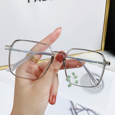Četvrtaste naočale za kratkovidnost Žene Muškarci Naočale za kratkovidnost Modne velike okvire Studentska dioptrija -1,0 1,5 2,0 2,5 do -6,0