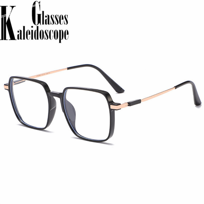 Četvrtaste naočale za kratkovidnost Žene Muškarci Naočale za kratkovidnost Modne velike okvire Studentska dioptrija -1,0 1,5 2,0 2,5 do -6,0