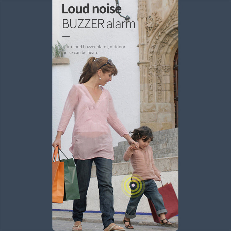 Tracker Alarmă anti-pierdere Mini Wireless Bluetooth-compat Tracker Mașină Copii Vechi Geantă Portofel Găsește chei Localizator Alarmă anti-pierdere