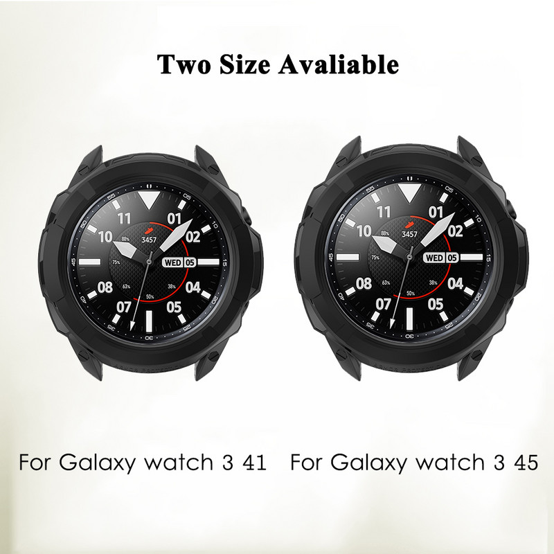 Zaštitna torbica za Samsung Galaxy Watch 3 41mm 45mm Poklopac za pametni sat Bezel Prsten Okvir Zaštitnik školjke Prsten za pametne dodatke