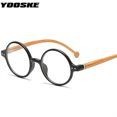 YOOSKE Μικρά στρογγυλά γυαλιά ανάγνωσης ρετρό μπλε φωτός που μπλοκάρουν υπολογιστή Πρεσβυωπικά γυαλιά Γυναικεία Ανδρικά Υπερμετρωπία Διόπτρα +1,5 2,0
