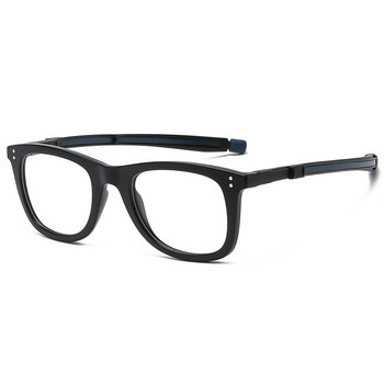 DML регулируеми висящи очила за пресбиопия на врата Мъжки постоянни магнитни преносими очила за четене Дамски квадратни очила с пълна рамка