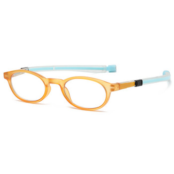 DML регулируеми висящи очила за пресбиопия на врата Мъжки постоянни магнитни преносими очила за четене Дамски квадратни очила с пълна рамка