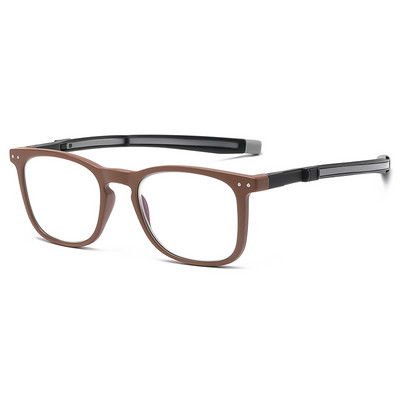 DML podesive viseće naočale za prezbiopiju, muške, prijenosne naočale za čitanje s trajnim magnetima, ženske kvadratne naočale punog okvira