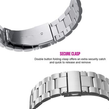 Μεταλλικές λωρίδες ρολογιών από ανοξείδωτο χάλυβα για το Xiaomi Mi Watch Lite Βραχιόλι με δικτυωτό λουράκι αντικατάστασης για ζώνη ζώνης ρολογιών Redmi Correa