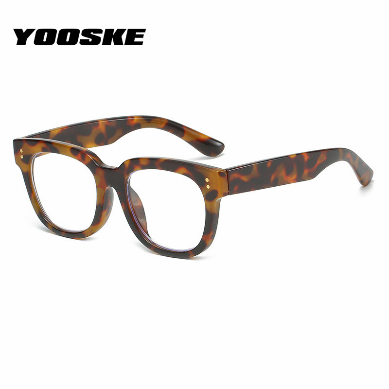 YOOSKE Ochelari de lectură anti-lumină albastră Femei Bărbați Ochelari de vedere retro pătrați Ochelari de prezbiopie cu prescripție +1,0 +1,5 +2,0 +3,5