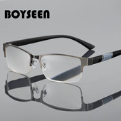 Marka BOYSEEN Visokokvalitetne naočale za čitanje Naočale s poluokvirom +/-dioptrija Naočale za čitanje Naočale za kratkovidnost Poslovni ured