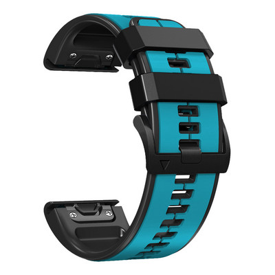 Curea de ceas din silicon Quickfit pentru Garmin Forerunner 955 Solar 945 LTE 935 745 Approach s62 s60 Descent G1 Bratara de bratara
