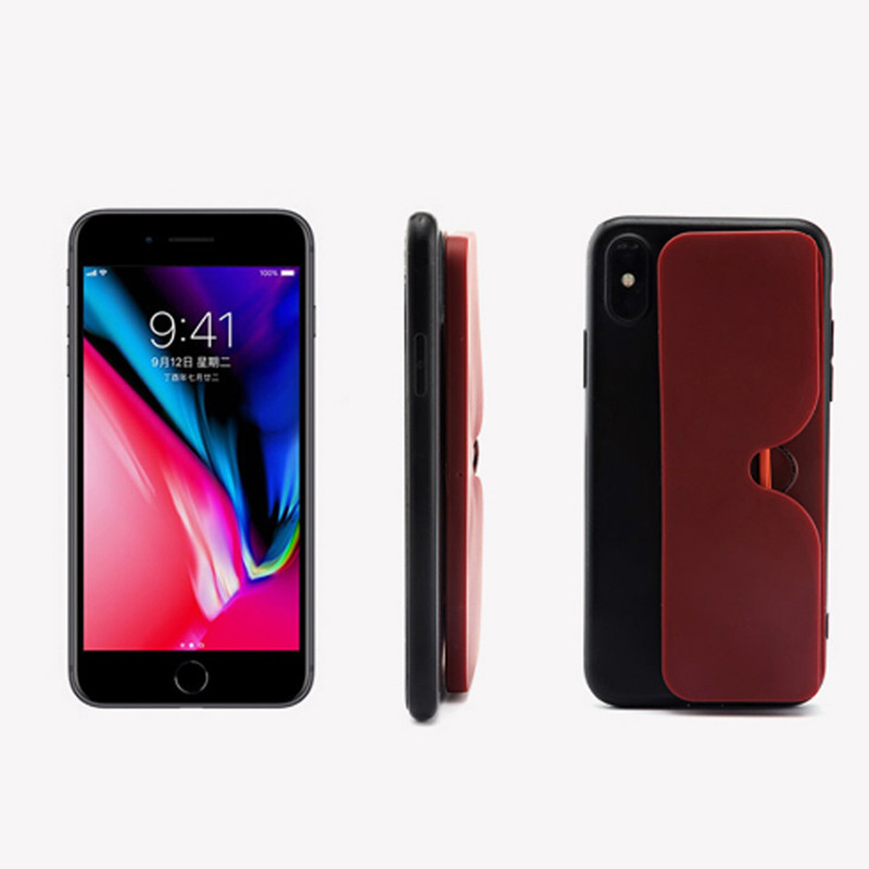 Prijenosne ultra tanke naočale za čitanje sa stalcima za telefone Futrola za naočale Mini novčanik Naočale za dalekovidnost Puni okvir +1,5 +2,0 +2,5