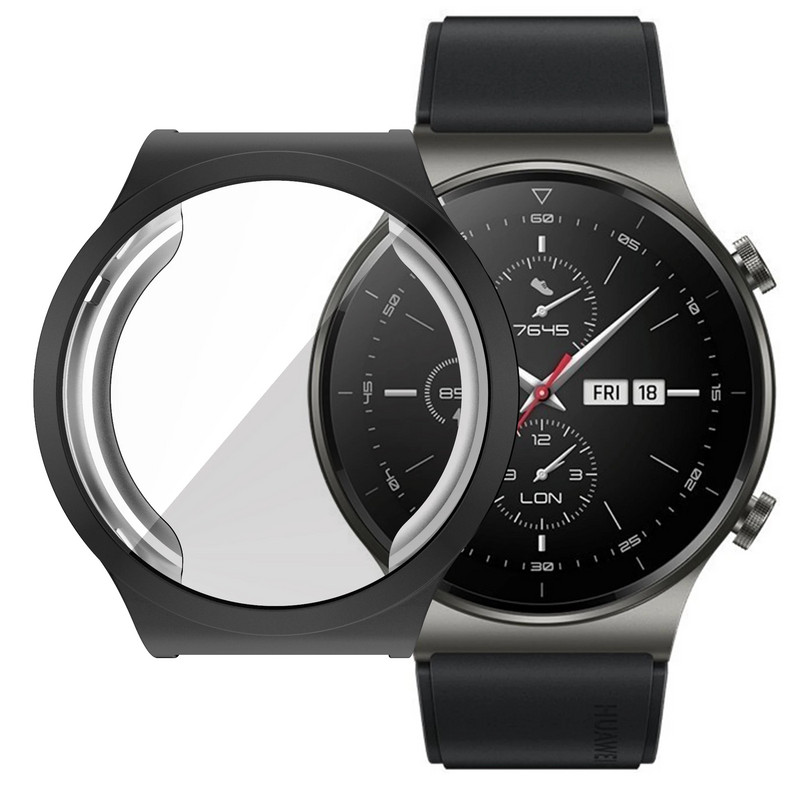 TPU tok HUAWEI WATCH GT 2 Pro-hoz, puha, sokoldalú képernyővédő fólia, lökhárító tok Huawei gt2 pro-hoz Teljes képernyő védelem