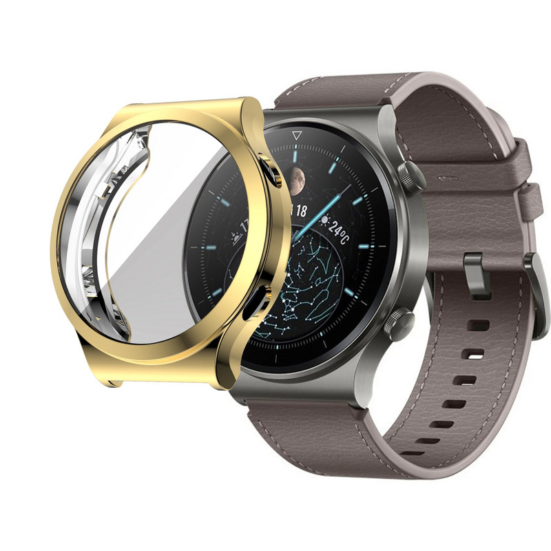 TPU tok HUAWEI WATCH GT 2 Pro-hoz, puha, sokoldalú képernyővédő fólia, lökhárító tok Huawei gt2 pro-hoz Teljes képernyő védelem