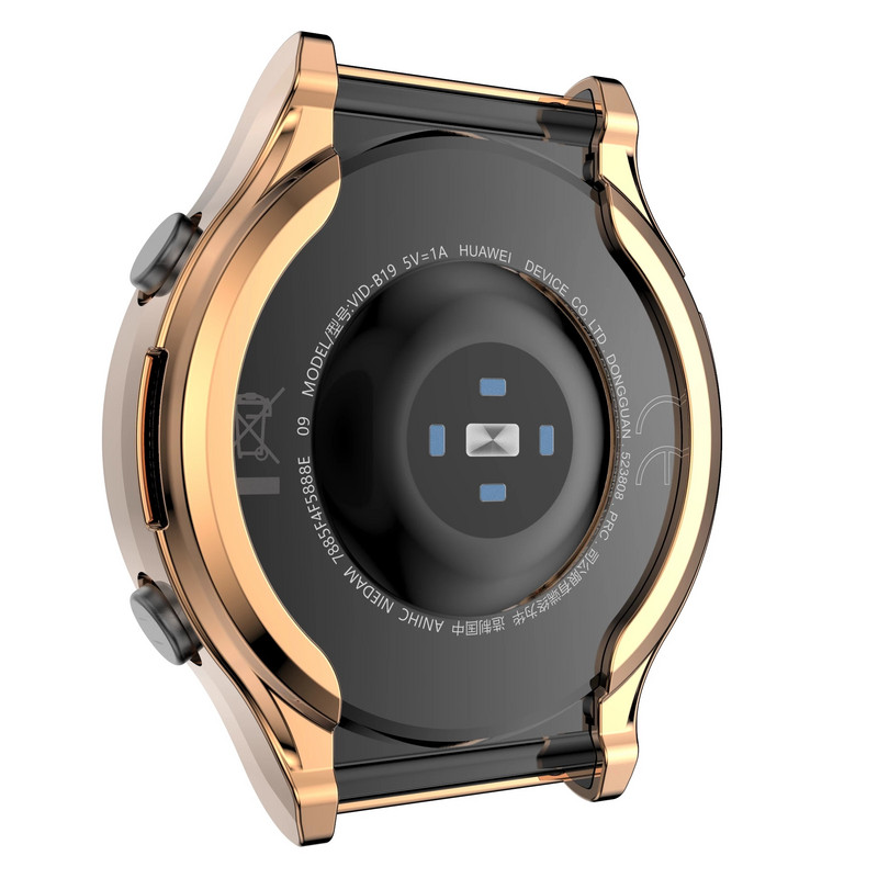 TPU tok HUAWEI WATCH GT 2 Pro-hoz, puha, sokoldalú képernyővédő fólia, lökhárító tok Huawei gt2 pro-hoz Teljes képernyő védelem