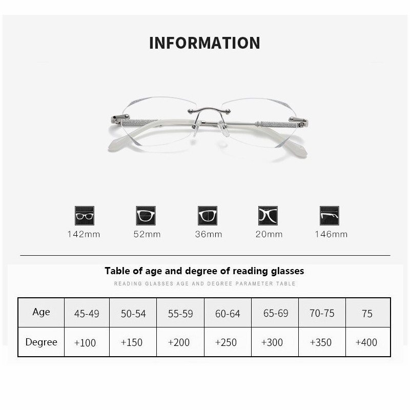 Πρεσβυωπικά Γυαλιά Γυαλιά Γυναικεία Γυναικεία Συνταγογραφούμενα Γυαλιά Οράσεως +0,0~+4,0
