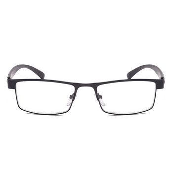 Модни очила за четене против синя светлина Метални бизнес мъжки дамски очила за четене + 1,0 + 1,5 + 2,0 + 2,5 + 3,0 + 3,5 + 4,0