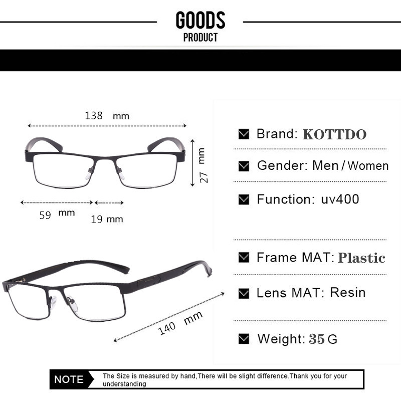 Modne naočale za čitanje protiv plavog svjetla Metalne poslovne muške ženske naočale za čitanje + 1,0 + 1,5 + 2,0 + 2,5 + 3,0 + 3,5 + 4,0