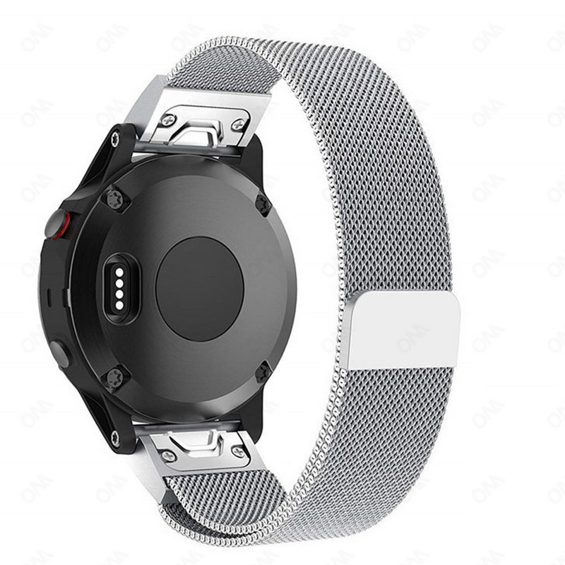 Milanese remen za Garmin Fenix 7 7X 7S 6 6X 6S Forerunner 955 255 Metalna magnetska narukvica Remen za sat Correa Quick Release Straps