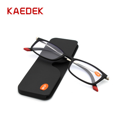 KAEDEK Ultralake naočale za čitanje Muškarci Žene Nesalomljive naočale Naočale od smole visoke razlučivosti Dioptrijske naočale za prezbiopiju