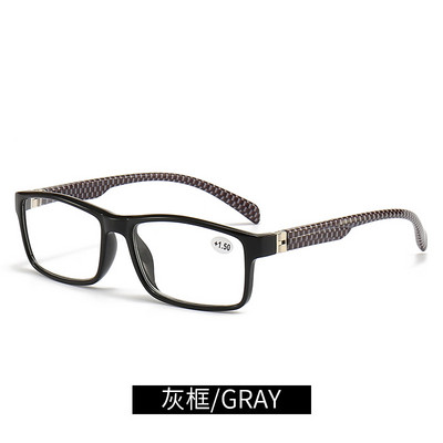 Ochelari de lectură noi 2023, picioare de primăvară Ochelari prezbici universali la modă pentru vârstnici +1,0 până la +4,0