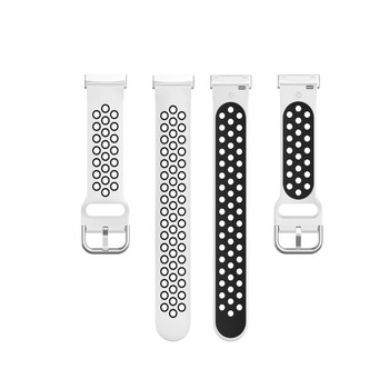 Меки силиконови каишки Essidi за Fitbit Versa 4 3 Спортна гривна за каишка за часовник Fitbit Sense 2 Резервна китка Correa