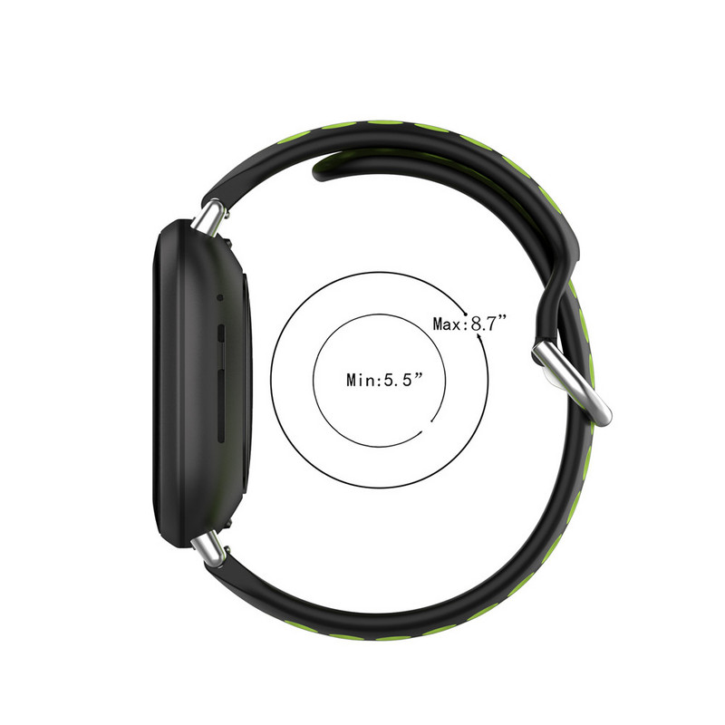 Essidi mekane silikonske narukvice za Fitbit Versa 4 3 sportska narukvica s petljom za remen za Fitbit Sense 2 sat, zamjena za zglob Correa