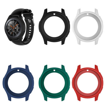 Защитна обвивка на калъфа за часовник за Samsung Galaxy Watch 46mm SM-R800 & Gear S3 Frontie Защитен калъф за циферблат на части за смарт часовник