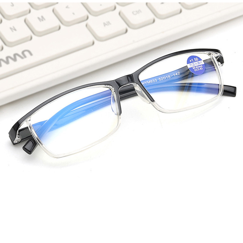 Ochelari de lectură vintage anti-lumină albastră, bărbați, femei, modă, prezbiopie, ochelari de vedere, ochelari pentru computer, ochelari, știri pentru cititor