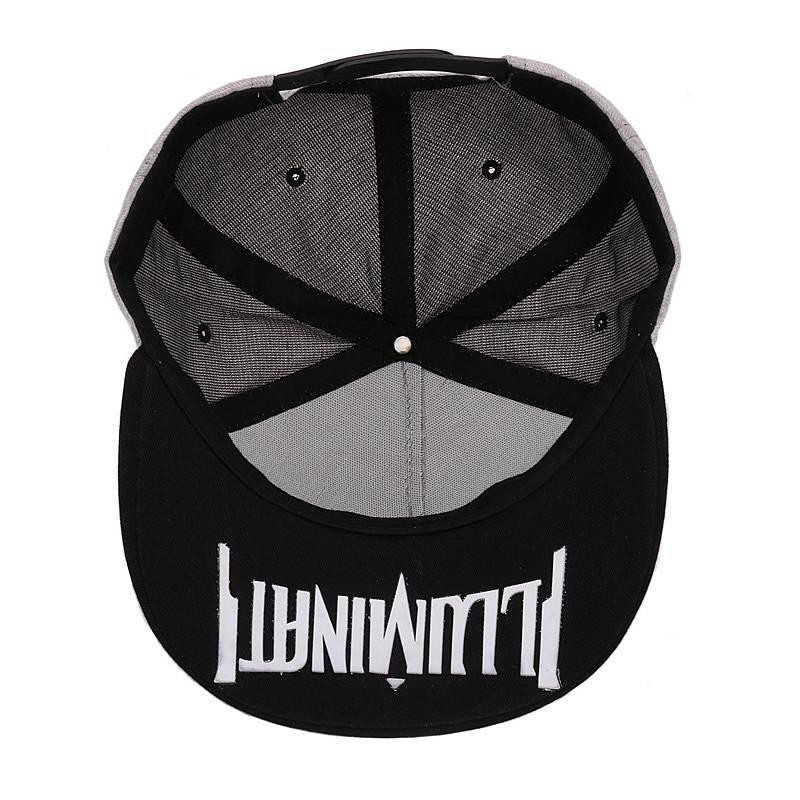 Klasična pamučna 3d plastična zakrpa od 5 panela, muška bejzbolska kapa s ravnim obodom, hip hop šešir i kapa za muškarce i žene