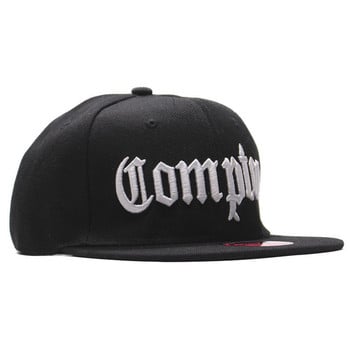 Γυναικεία καπέλα snapback με κέντημα γράμματα εξωτερικού χώρου Ανδρικά γυναικεία Casual flat Αθλητικό καπέλο δρόμου χιπ χοπ χορού Καπέλο μπέιζμπολ