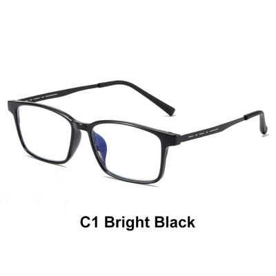UVLAIK Ultralight TR90 Ochelari de lectură din aliaj de titan Ochelari de lectură pentru bărbați Anti blocarea luminii albastre Ochelari optici Cadru femei Ochelari pătrați