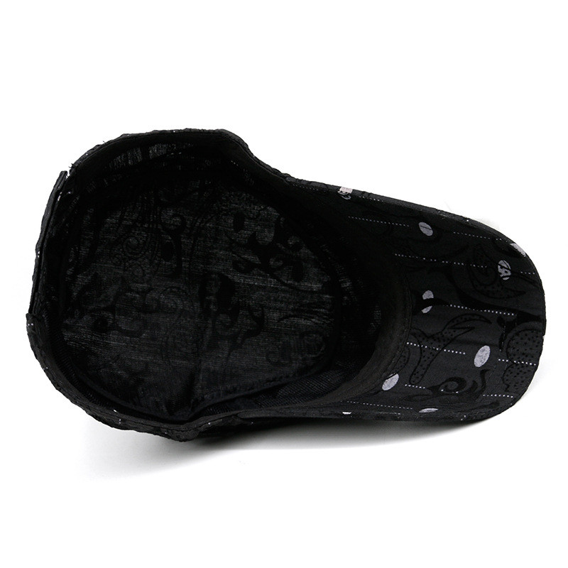 Bauhinia grafiti od cvjetne tkanine muškarci i žene na otvorenom korejski hip-hop krema za sunčanje suncobran vojna kapa s ravnom kapom