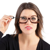 Νέα περιστρεφόμενα γυαλιά ανάγνωσης μακιγιάζ Γυναικεία γυαλιά διορατικότητας Φορητά γυαλιά πρεσβυωπίας Γυναικεία γυαλιά μεγέθυνσης