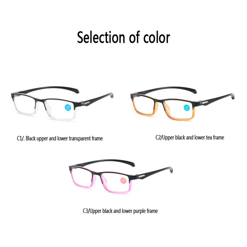 iboode Ultralight Full Frame Anti Blue Rays naočale za čitanje Žene Muškarci Smolaste naočale za dalekovidnost Unisex g Naočale +1,0 do +4,0