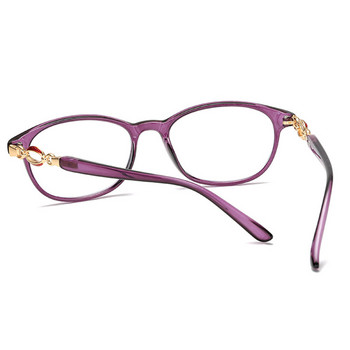 Πολυεστιακά γυαλιά ανάγνωσης κατά του μπλε φωτός Γυναικεία μόδα Προοδευτικά γυαλιά οράσεως Συνταγογραφούμενα γυαλιά Διόπτρας +1,0 έως +4,0