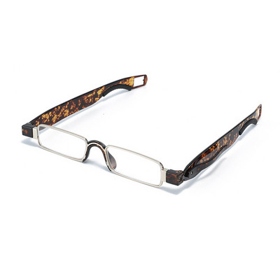 Skaitymo akiniai Vyriški Moteriški Sukami sulankstomi nešiojamieji akiniai su dėklu Mėlyni šviesą blokuojantys akiniai Presbyopical Akiniai Akiniai