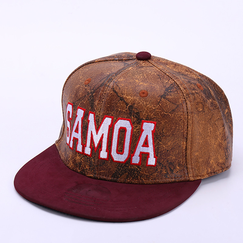 Νέο Unisex Solid Snapback καπέλο Γυναικείο κεντημένο δέρμα PU Ρυθμιζόμενο καπέλο φορτηγού Ανδρικά Αθλητικά καπέλα Μπέιζμπολ