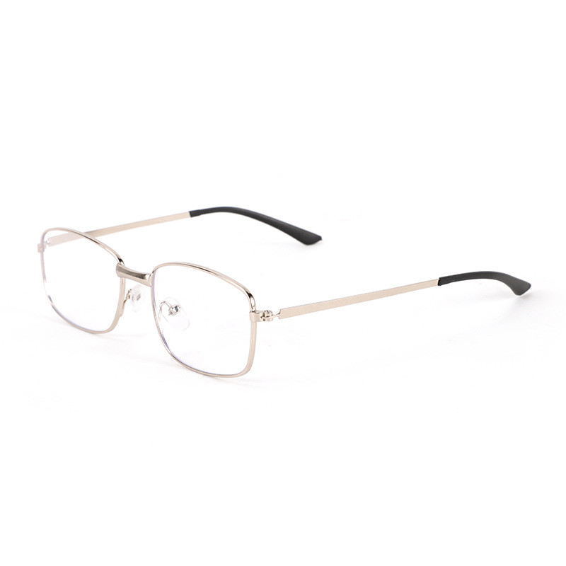 Nove naočale za čitanje računala protiv plavog svjetla Metalne optičke naočale za dalekovidnost malog četvrtastog okvira +1,0+1,5+2,0+2,5+3,0+3,5+4,0