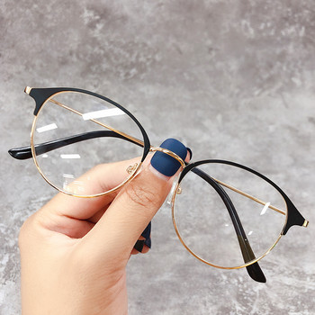 Μεταλλικός Στρογγυλός Σκελετός Myopia Galsses Ανδρικά Γυναικεία Γυαλιά Οπτικά Γυαλιά Πολυτελείας Γυναικεία Διακοσμητικά Γυαλιά Γυαλιά Οράσεως Αντι-ακτινοβολίας