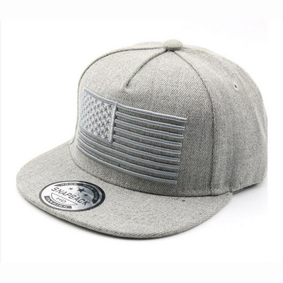 Nová vysoko kvalitná vyšívaná baseballová čiapka s americkou vlajkou, hviezdami a pruhmi, unisex snapback čiapky, hip hop, plochá skateboardová čiapka