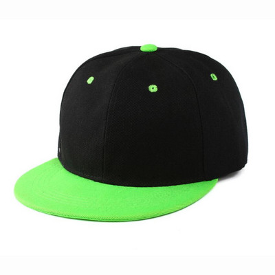 Nova ljetna vruća rasprodaja, muška ženska bejzbol kapa, hip-hop ravna kapa, 100% pamuk, višebojni podesivi sportski modni šeširi