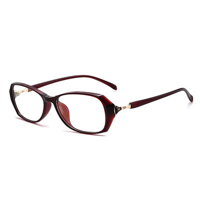 Ahora Lady's Anti Blue Light okvir za naočale za čitanje Jelly Fashin Polygon Računalne naočale za dalekovidnost Googles 0+1.0to+4.0