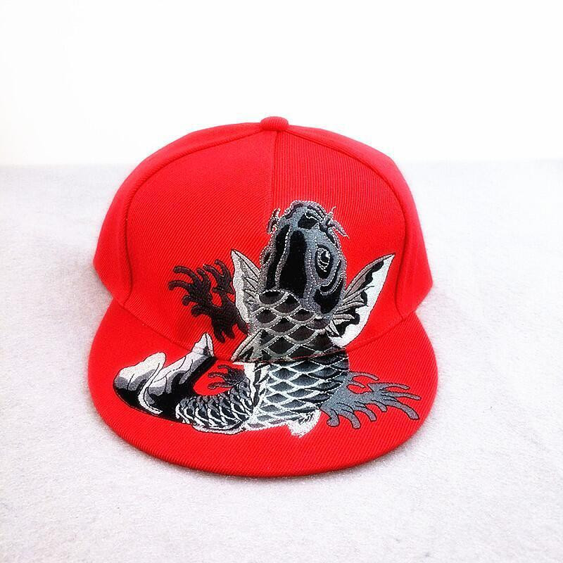 Outood Vīriešu 5 paneļu plakana banknotes snapback cepures Vīrieši Sievietēm 3D dzīvnieku izšuvumi trucker cepure Hip hop Sporta cepure Gorras